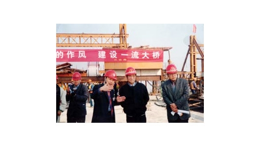 都昌林84級學生現(xiàn)任錢塘江六橋項目經理